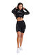 Women's Bike Legging High Waisted Black