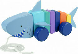 Orange Tree Toys Schiebespielzeug Συρόμενος Καρχαρίας aus Holz für 12++ Monate