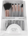 Synthetic Make Up Brush Set Deluxe 5pcs