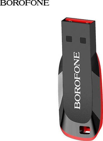Borofone BUD2 8GB USB 2.0 Stick Black