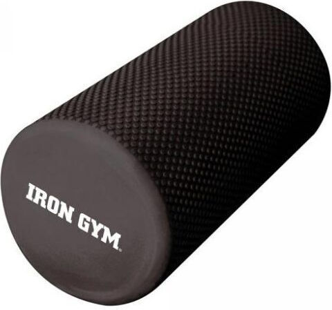 Iron Gym Κύλινδρος Μασάζ Μαύρος 30cm