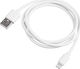 Akyga USB-A zu Lightning Kabel Weiß 1m (AK-USB-30)