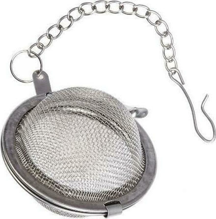 Herbstore Teesieb mit Kette Metallisch 1Stück