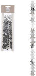 Atmosphera Christmas Garland Silver 180cm 1pc