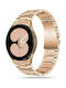Tech-Protect Armband Rostfreier Stahl Blush Gold (Galaxy Watch4 / Watch5 / Watch5 Pro)