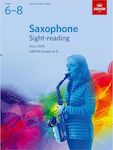 ABRSM Saxophone Sight-Reading Tests Μέθοδος Εκμάθησης για Πνευστά Grades 6-8