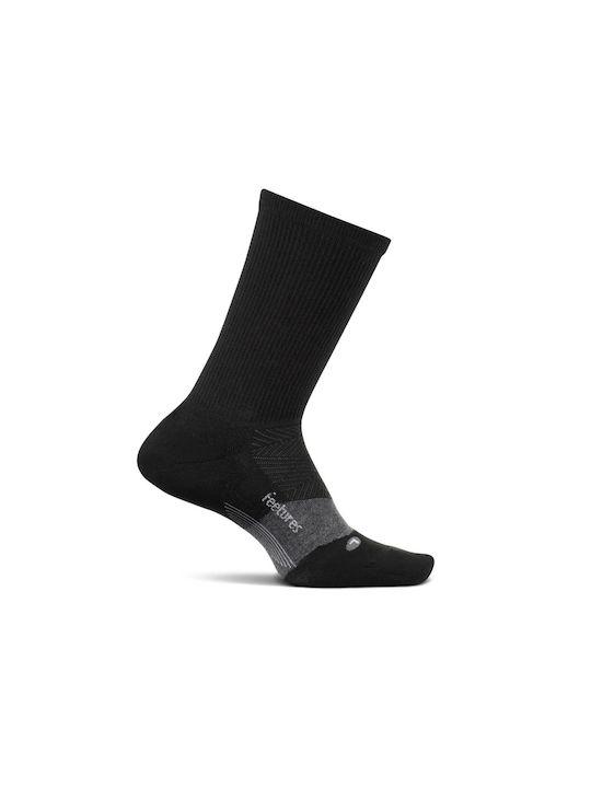 Feetures Merino 10 Ultra Light EM95468 Running Κάλτσες Μαύρες 1 Ζεύγος
