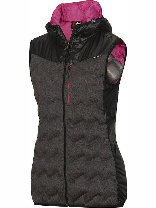 Simila Women's Short Sports Jacket for Spring or Autumn Black