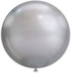 Balloons silver extra metallic chrome 33''- 83 cm (1 piece)