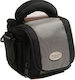 Unomat Camcorder Handbag Silver Line 50 in Black Colour
