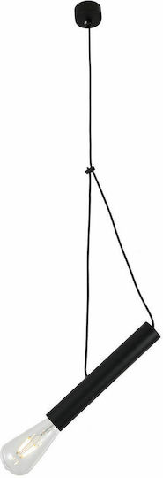Optonica Pendant Light Black with Socket E27 40x40cm