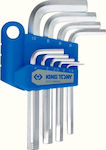 King Tony Set 9 Allen Wrenches L