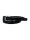 708 Leather Women's Belt Black