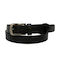 707 Leather Women's Belt Black