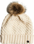 Roxy Parchment Pom Pom Beanie Frauen Beanie Ges...
