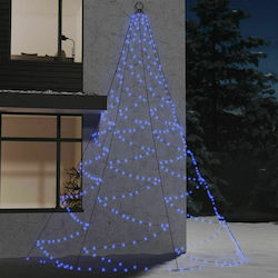 vidaXL Christmas Decorative Illuminated Tree 500cm Blue