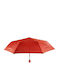 Rain Regenschirm Kompakt Rot