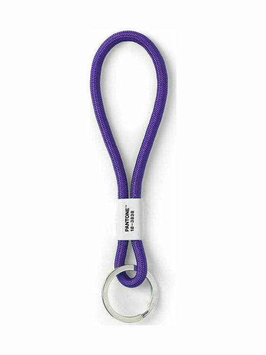 Pantone Lifestyle Fabric Keychain Ultra Violet