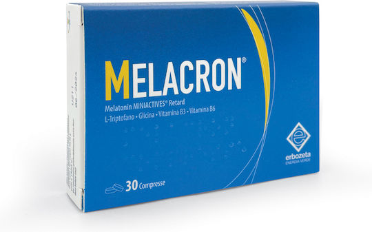Erbozeta Melacron Συμπλήρωμα για τον Ύπνο 30 κάψουλες