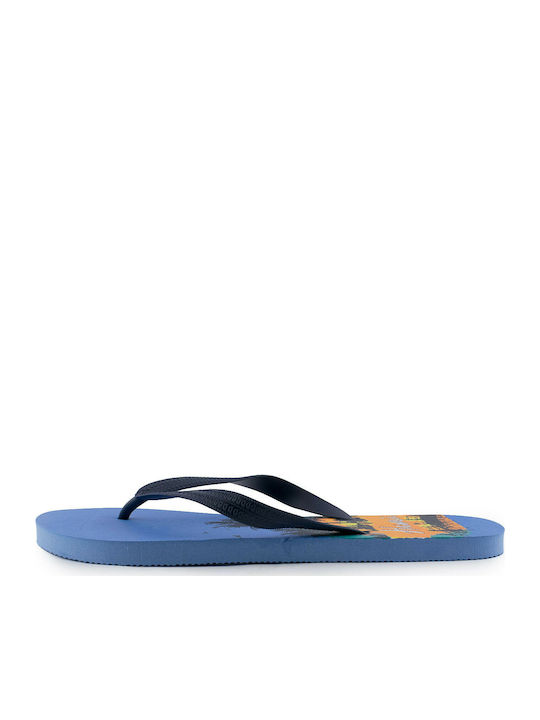 Love4shoes 1288-0395 Flip Flops σε Μπλε Χρώμα