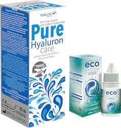 Pure Lens Hyaluron Care & Ecosystem Augentropfe...