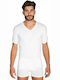 Men's Short Sleeve Undershirts White 3Pack