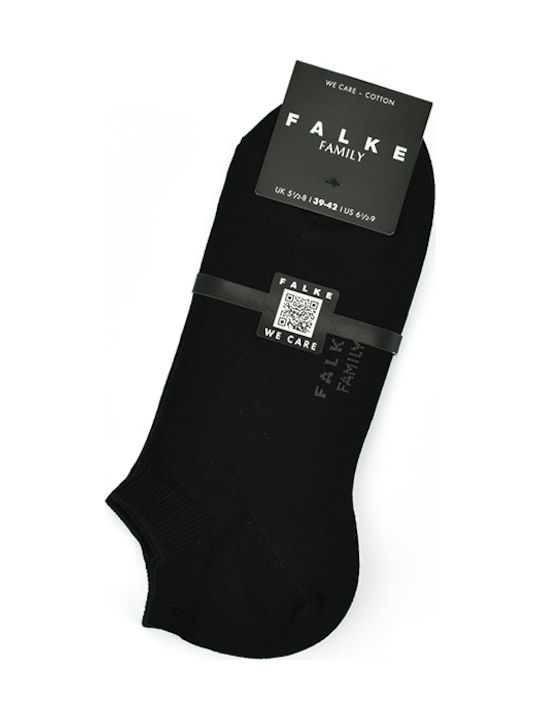 Falke Family Ανδρικές Μονόχρωμες Κάλτσες Μαύρες