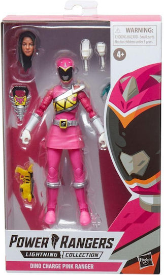 Φιγούρα Δράσης Lightning Collection Dino Charge Pink Ranger Power Rangers για 4+ Ετών 15εκ.