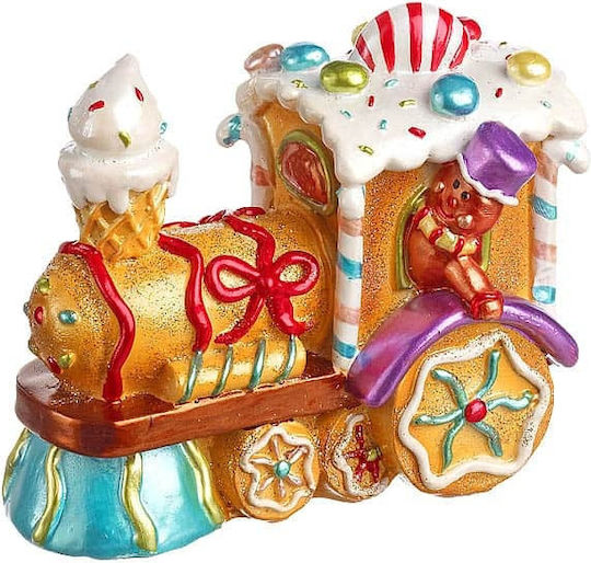 JK Home Decoration De Crăciun Ceramică Figurină Înălțime 9cm.