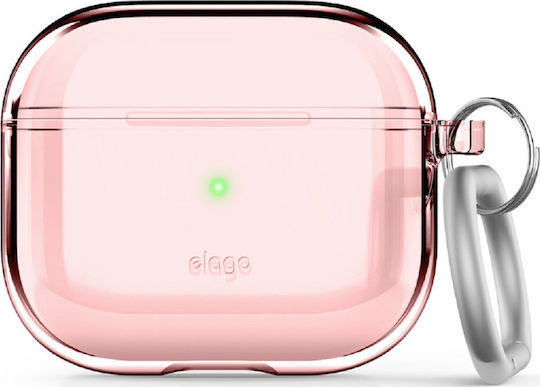Elago Hang Silicone Case with Keychain Lovely Pink for Apple AirPods 3