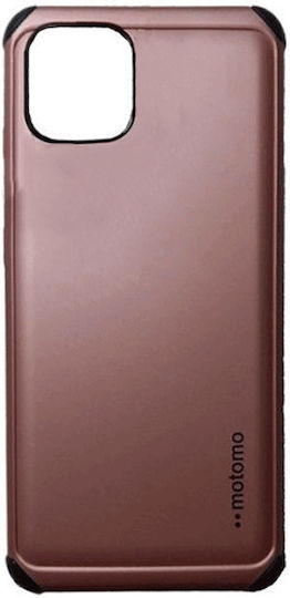 Motomo Tough Armor Umschlag Rückseite Kunststoff / Silikon Rose Gold (Galaxy A71)