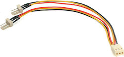 StarTech Ventilator cu 3 pini - Ventilator cu 3 pini Cablu 1.5m Multicolor (TX3SPLITTER) StarTech Ventilator cu 3 pini - Ventilator cu 3 pini Cablu 1.5m Multicolor (TX3SPLITTER)