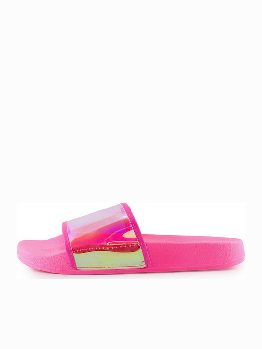 Love4shoes 1288-0123 Frauen Flip Flops in Fuchsie Farbe1288-0123-000012