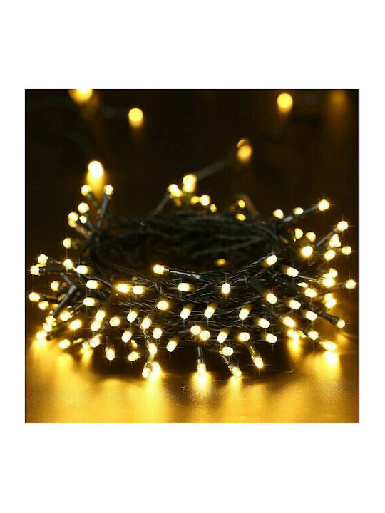 100 Led lights for indoor Christmas lights 9m Warm White