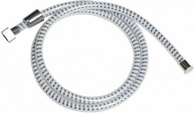 Aria Trade Plastic Shower Hose White AT100667 200cm