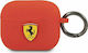 Ferrari Silicone Case with Keychain Red for App...