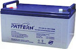 Pattern Battery Μπαταρία Φωτοβολταϊκών Κλειστού Τύπου Βαθειάς Εκφόρτισης 12V 110Ah (PT110-12)