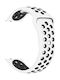 Λουράκι Σιλικόνης White/Black (Samsung Gear 2/Gear Νeo)