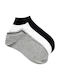 ME-WE Damen Einfarbige Socken Multicolored 3Pack