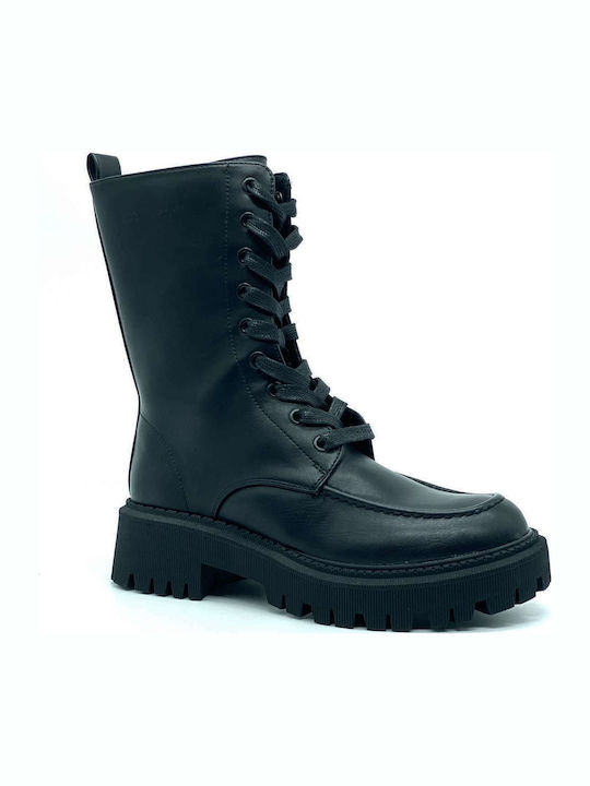 Oriana322 Women's Ankle Boots with Medium Heel Black