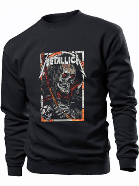 Keya Metallica Φούτερ σε Μαύρο χρώμα