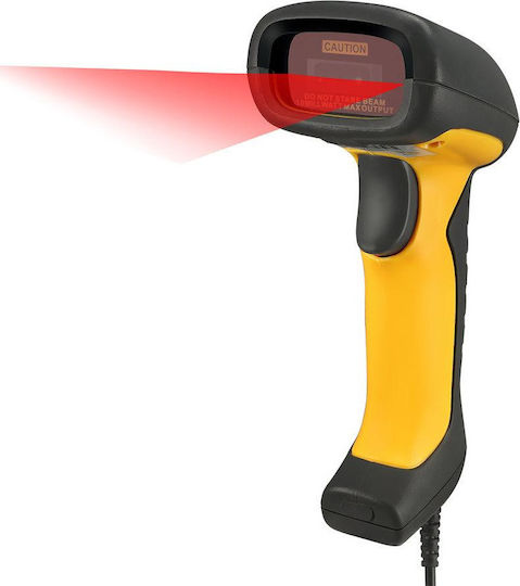 Adesso Nuscan 5200TU Scanner Χειρός Ενσύρματο με Δυνατότητα Ανάγνωσης 2D και QR Barcodes