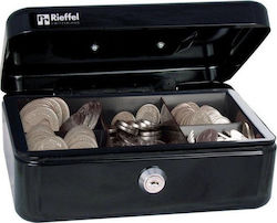 Rieffel Cash Box with Lock Black VT-GK 3 VT-GK 3 SCHWARZ
