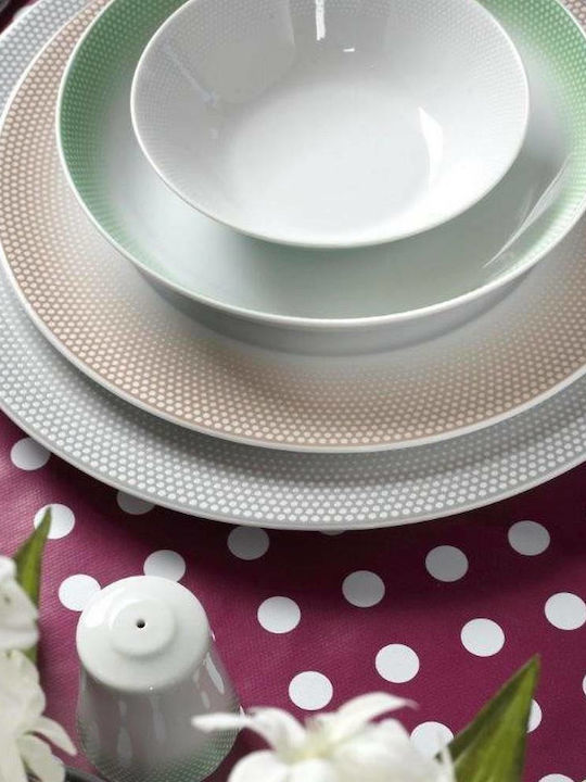 Cryspo Trio Bonito Multicolour Porcelain Dinner...