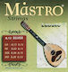 Mastro Lute Set Silver Plated - 013 Loop End Σετ Χορδών Silver Plated Λαούτου 11 - 22"