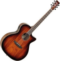 Tanglewood TW4 E VC KOA Semi-Akustik Gitarre mit Ausschnitt