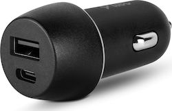 TTEC SmartCharger Duo Auto-Ladegerät mit Anschlüssen 1xUSB-A 1xType-C