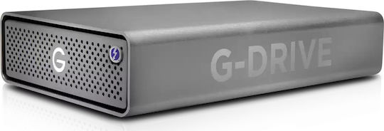 Sandisk G-Drive Pro Thunderbolt 3 / USB 3.2 Външен HDD 4TB 2.5" Сребрист