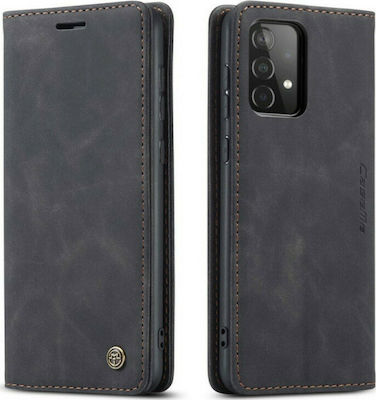 Caseme Synthetic Leather Wallet Black (Galaxy A52 / A52s)