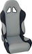 Autoline Eimer Neigbare rechte Stoff-Grau-Sitz Gray